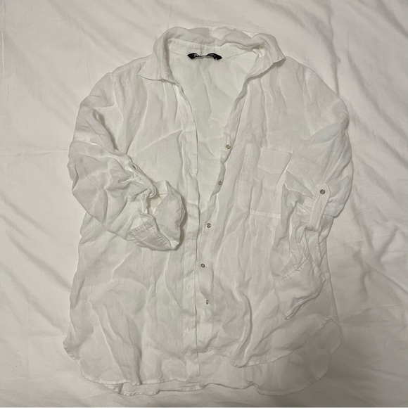 Zara Tops - Zara Linen Shirt